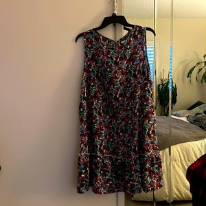 Spring floral dress
